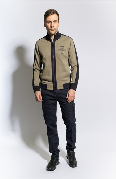 Velvet cargo trousers