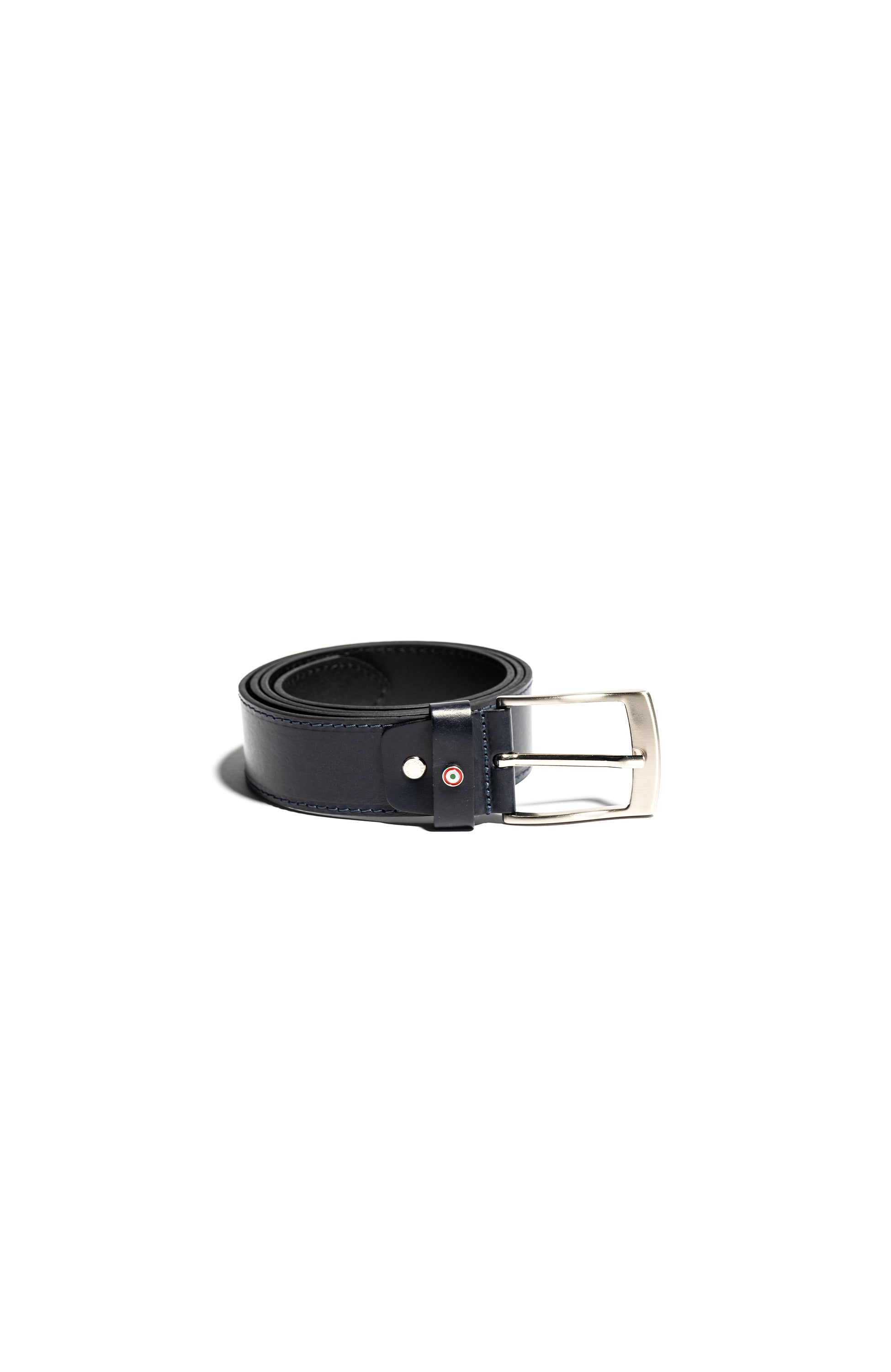 Leather-strap belt