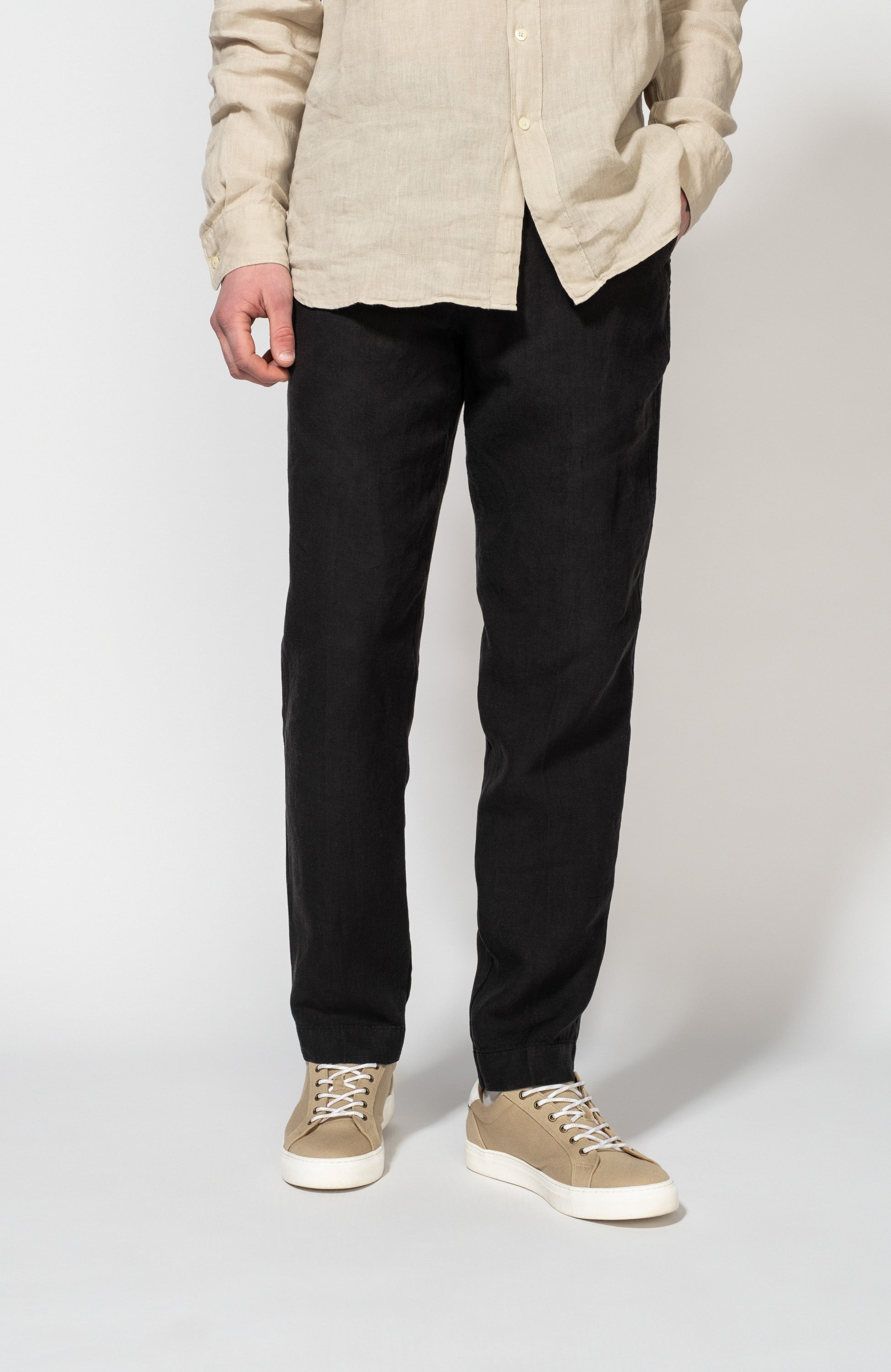 Linen trousers 120% LINO for men