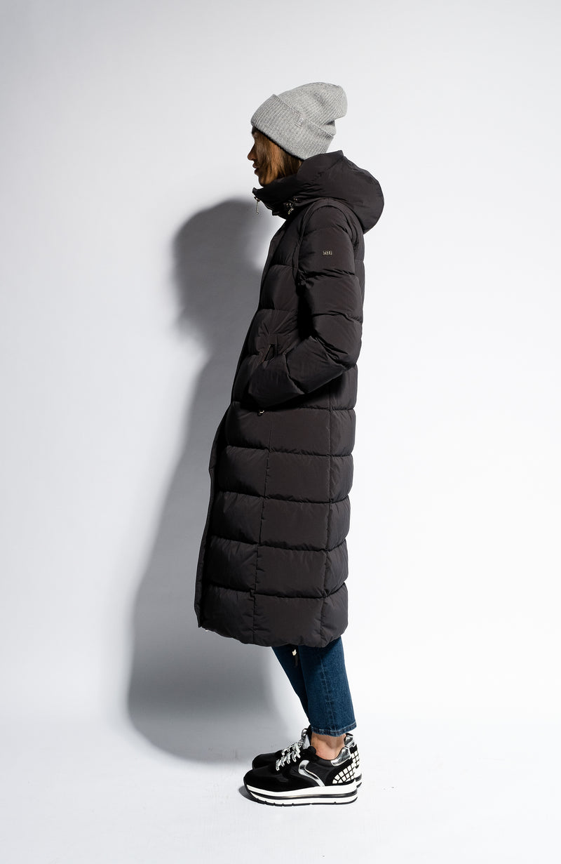 Detachable-sleeve down coat DORA