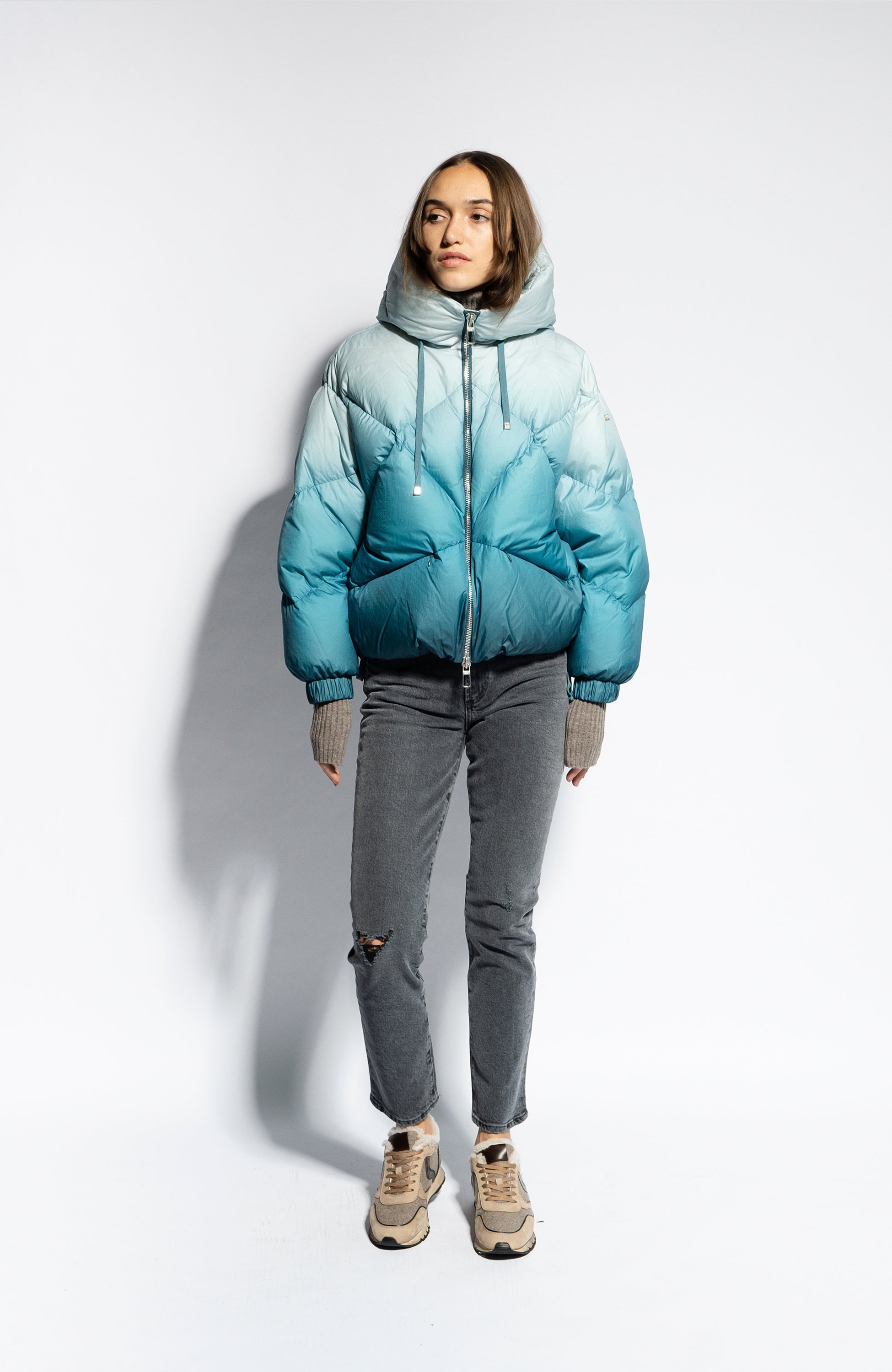 Oversized down puffer PEGGIE