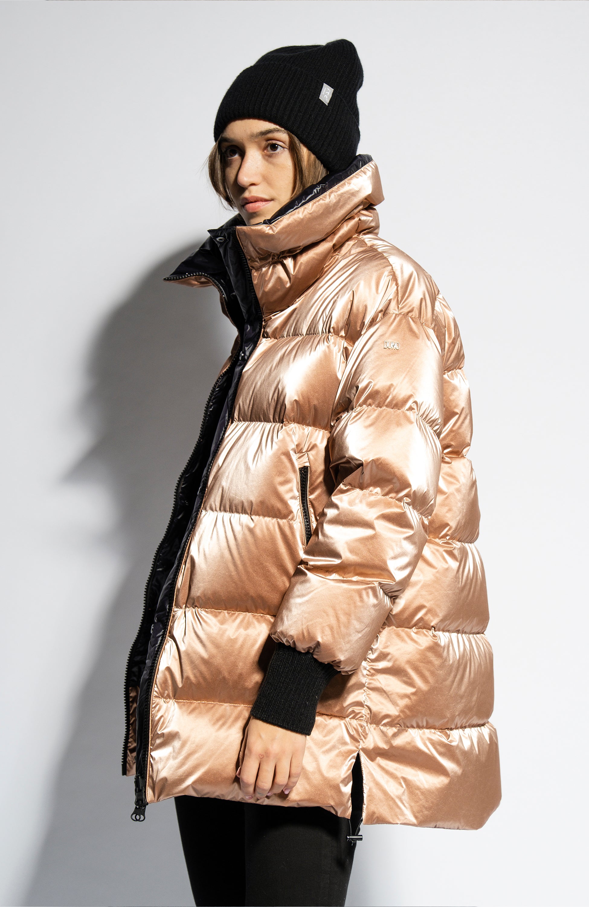 Reversible oversize down jacket DUNO for women