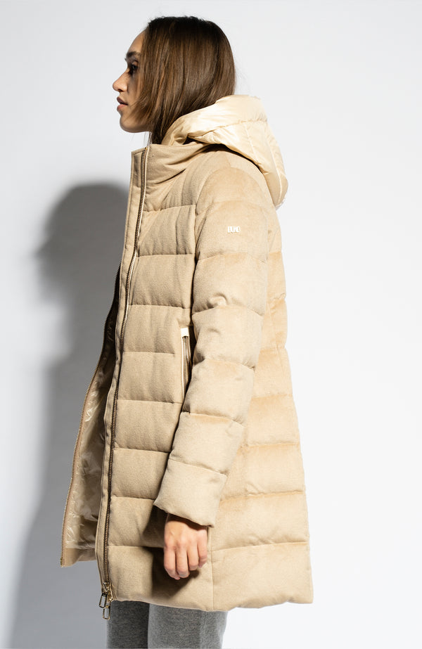 Quilted wool coat ALHAMBRA