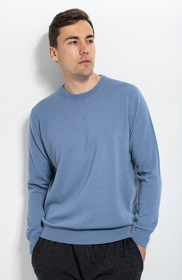Cashmere roundneck sweater JOHNSTONS OF ELGIN