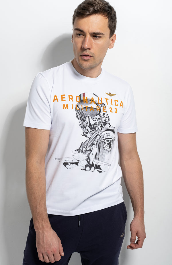 Cotton t-shirt AERONAUTICA MILITARE