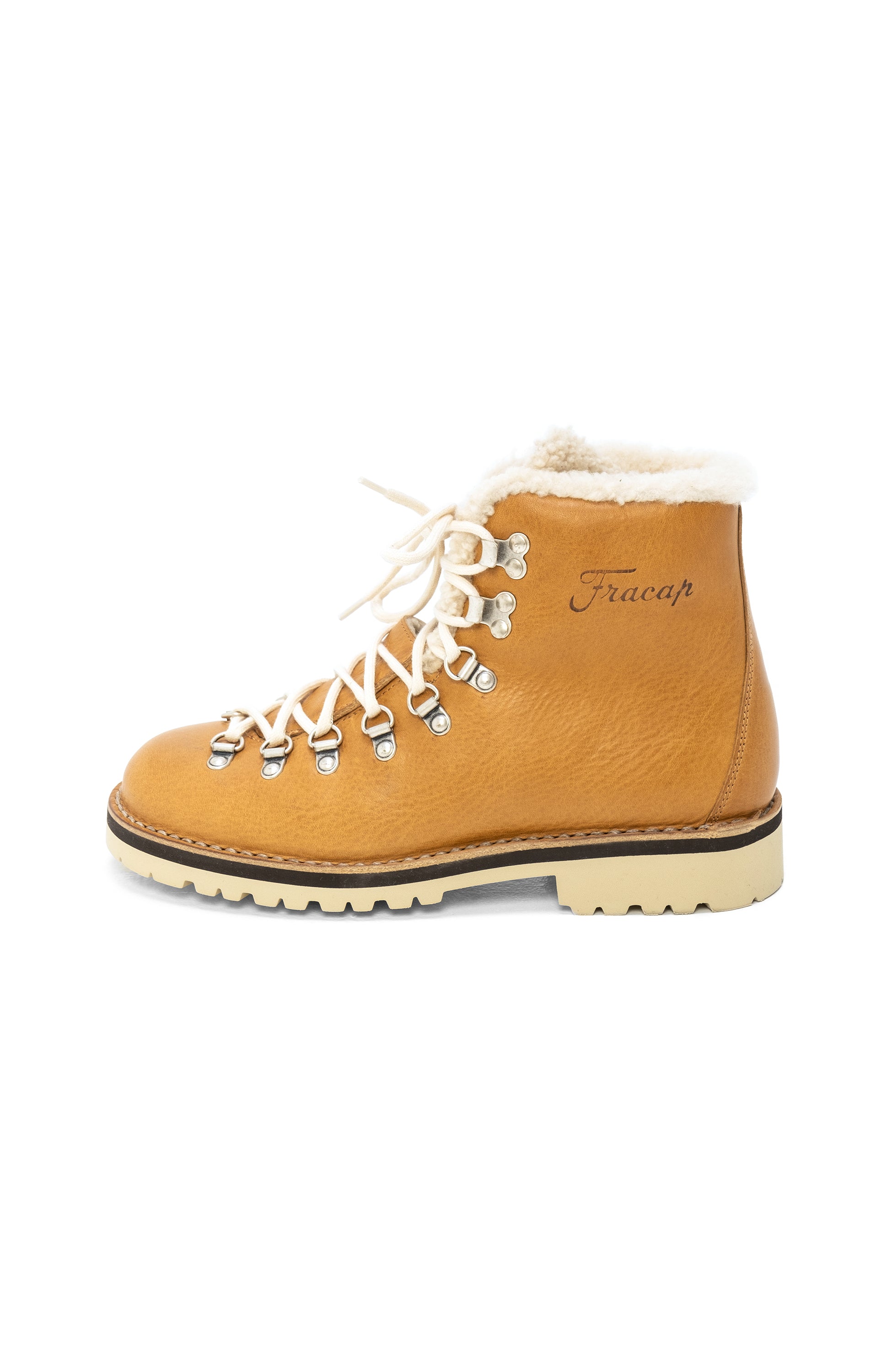 Fur-lining leather boots ALTO BEAR