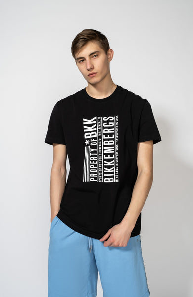 Text-printed cotton t-shirt