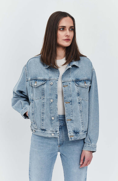 Oversized denim jacket CHARLI