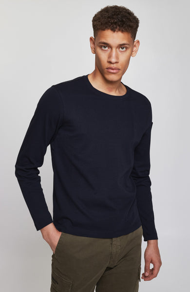 Patch longsleeve t-shirt