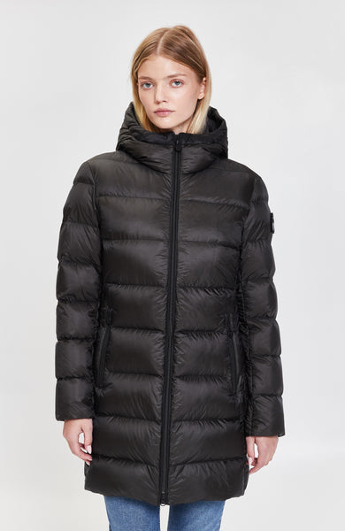 Kerge kapuutsiga parka MARGAREE