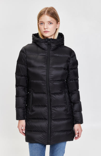 Kerge kapuutsiga parka MARGAREE