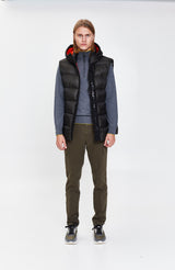 Hooded down vest ORWELL