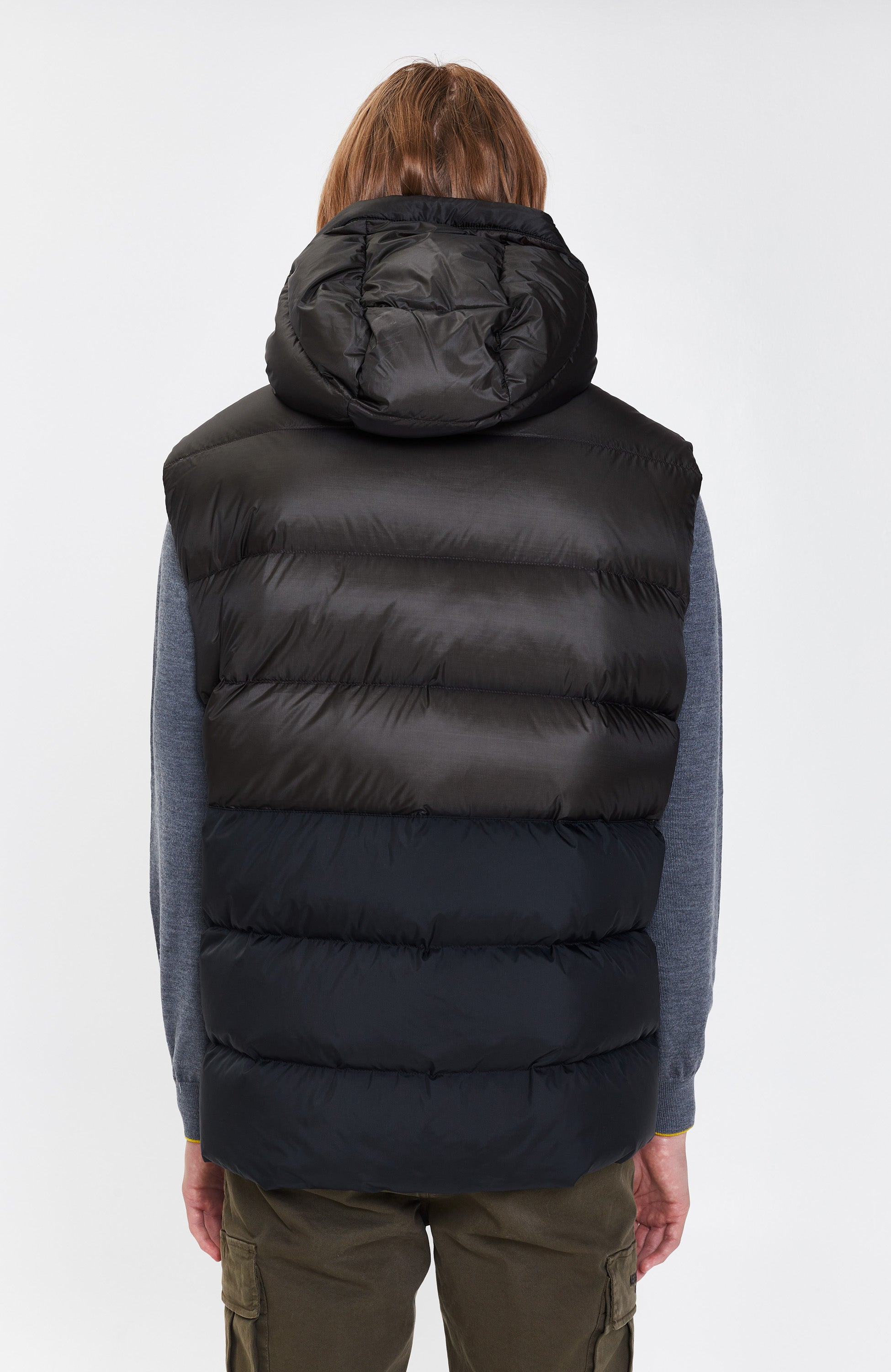 Hooded down vest ORWELL