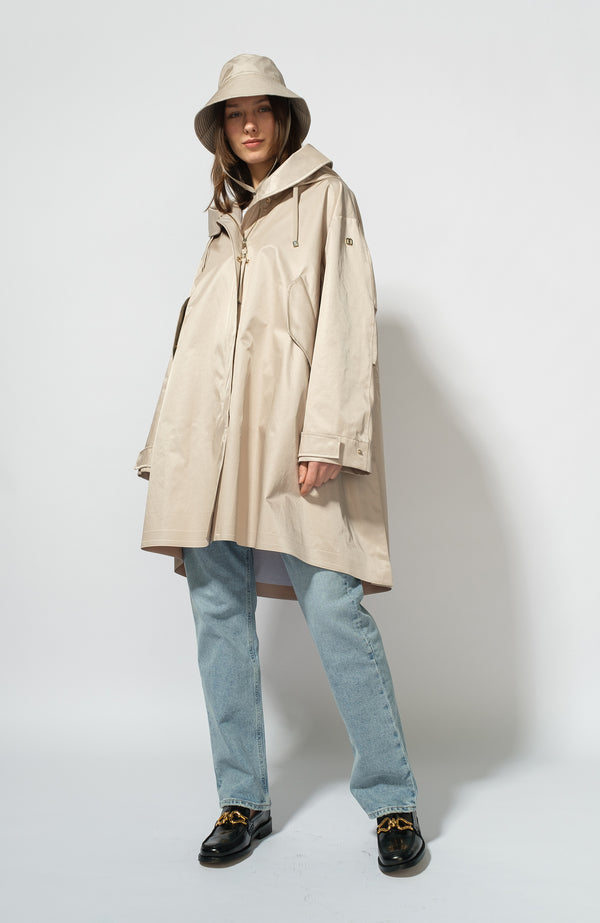 Oversize raincoat DUNO for women