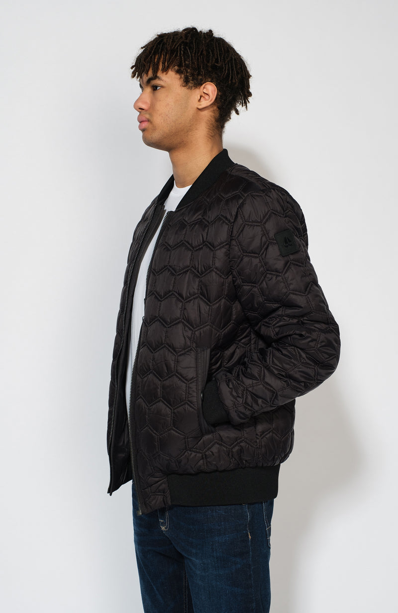 Honeycomb-stitched quilt jacket BAHIA