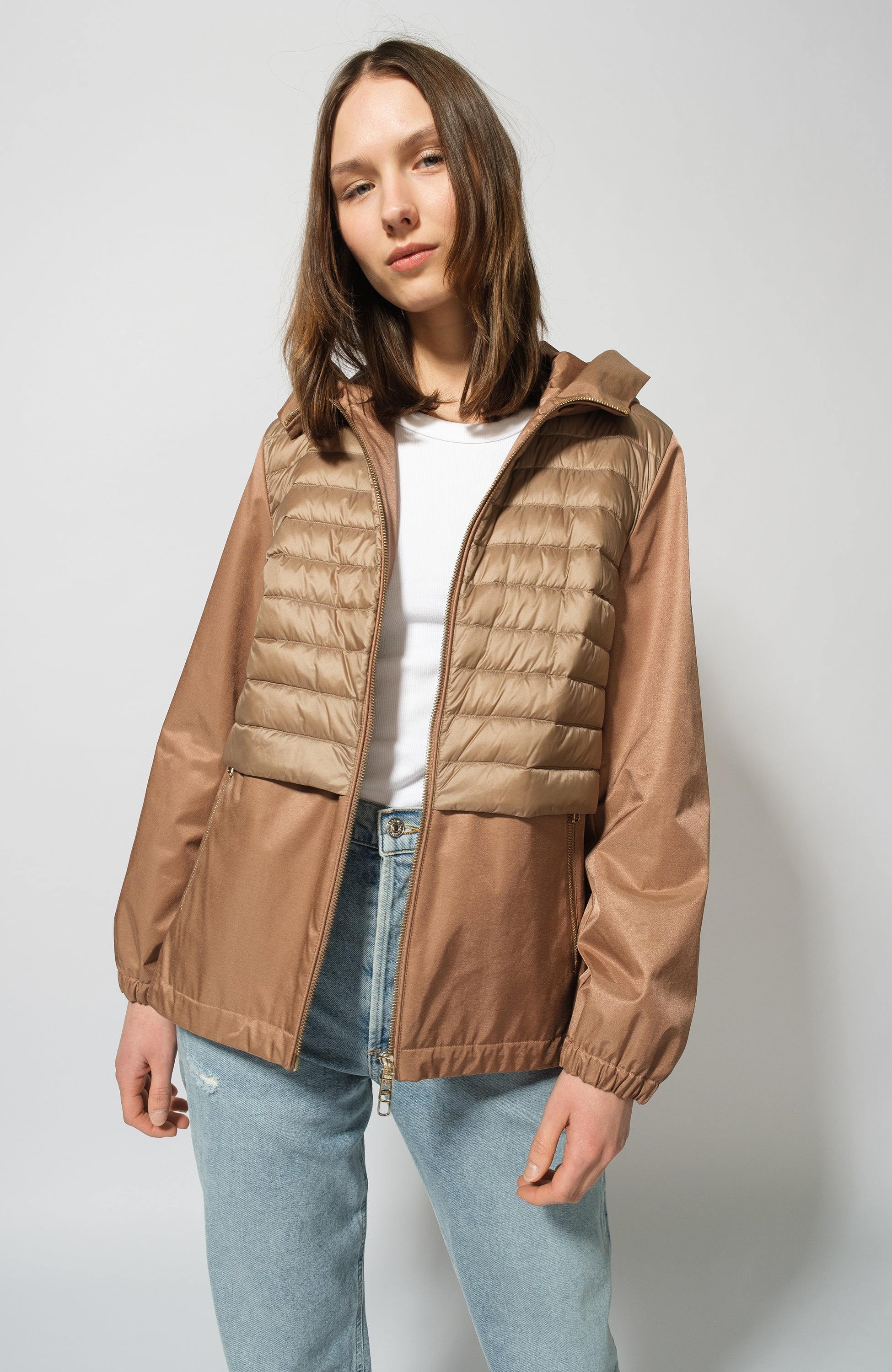 Short quilted jacket DUNO for women