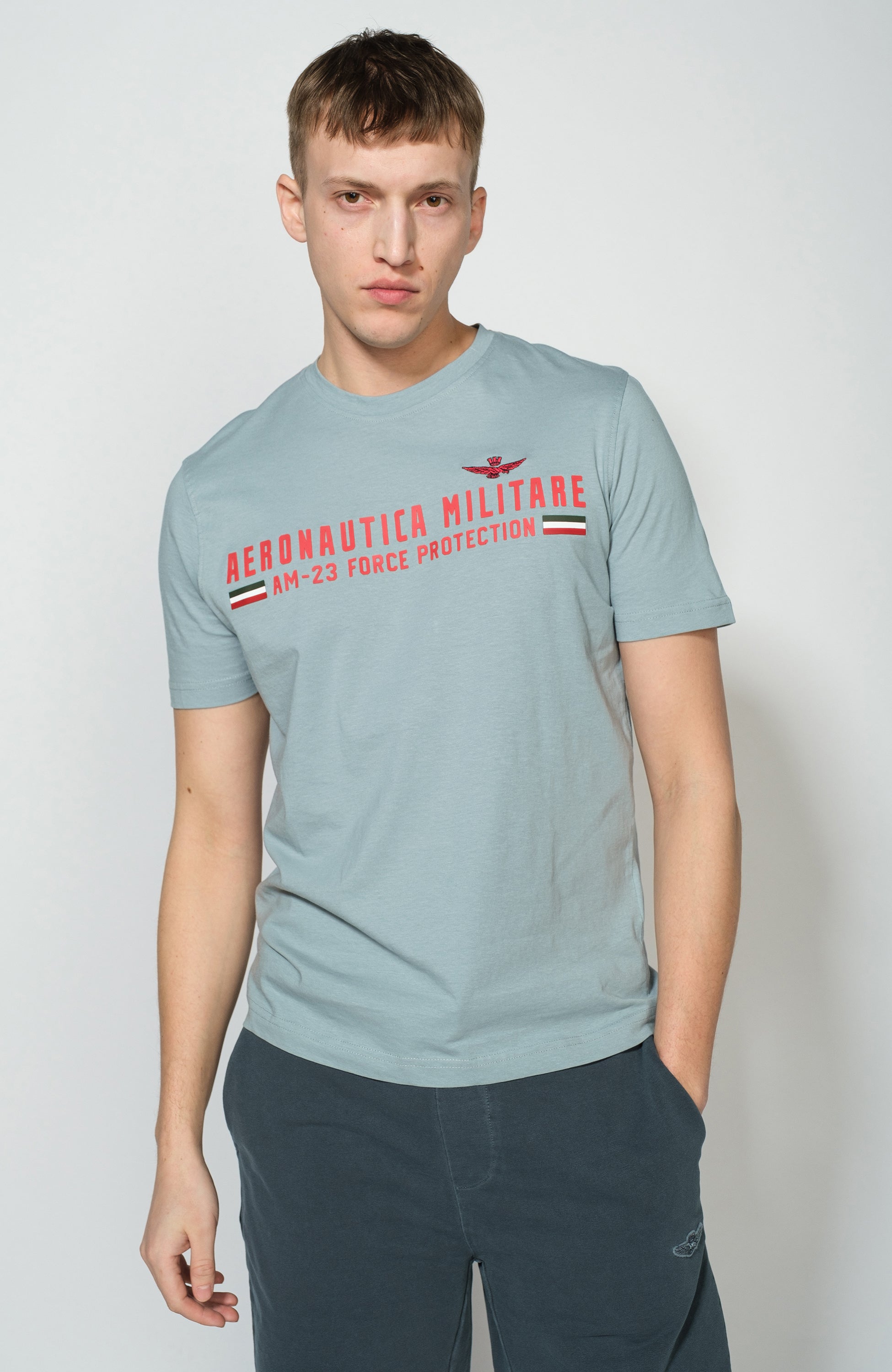 Trendy and Organic aeronautica militare shirt for All Seasons 
